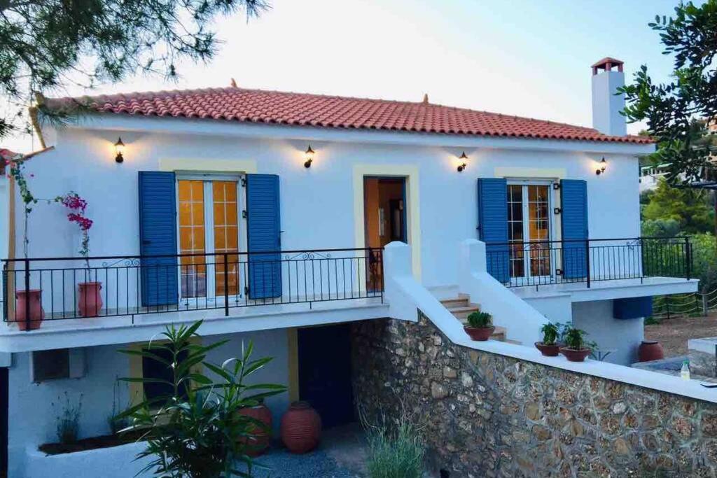 Gerani Maison Agios Aimilianos Beautiful View Porto Heli Dış mekan fotoğraf